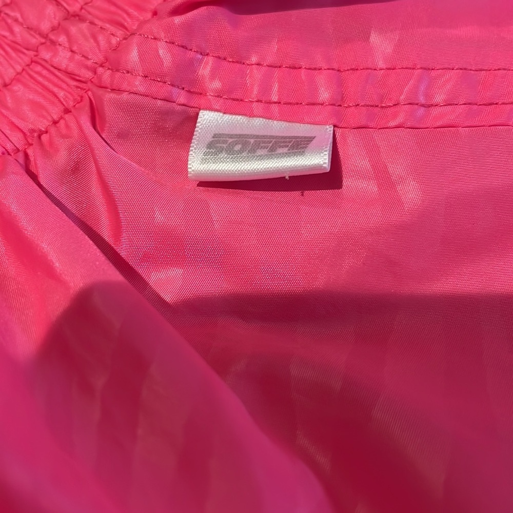 Soffe,size S Junior, pink on pink zebra short - Picture 4 of 4